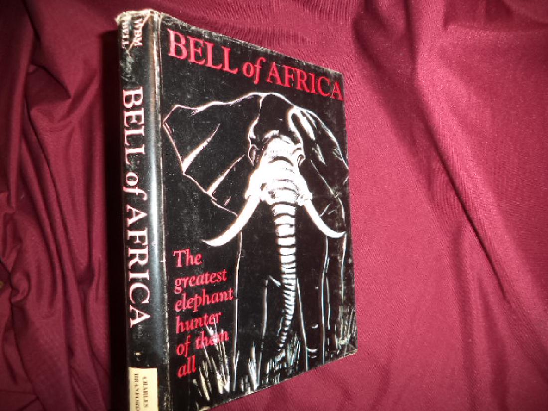 Bell of Africa. With Appendix on Rifles and Shooting.: Bell of Africa. With Appendix on Rifles and Shooting. Bell, Walter D. Charles T. Brandord. First American edition. Octavo. Illustrated. Scarce. Please note that this lot has a confidential reserve. Wh