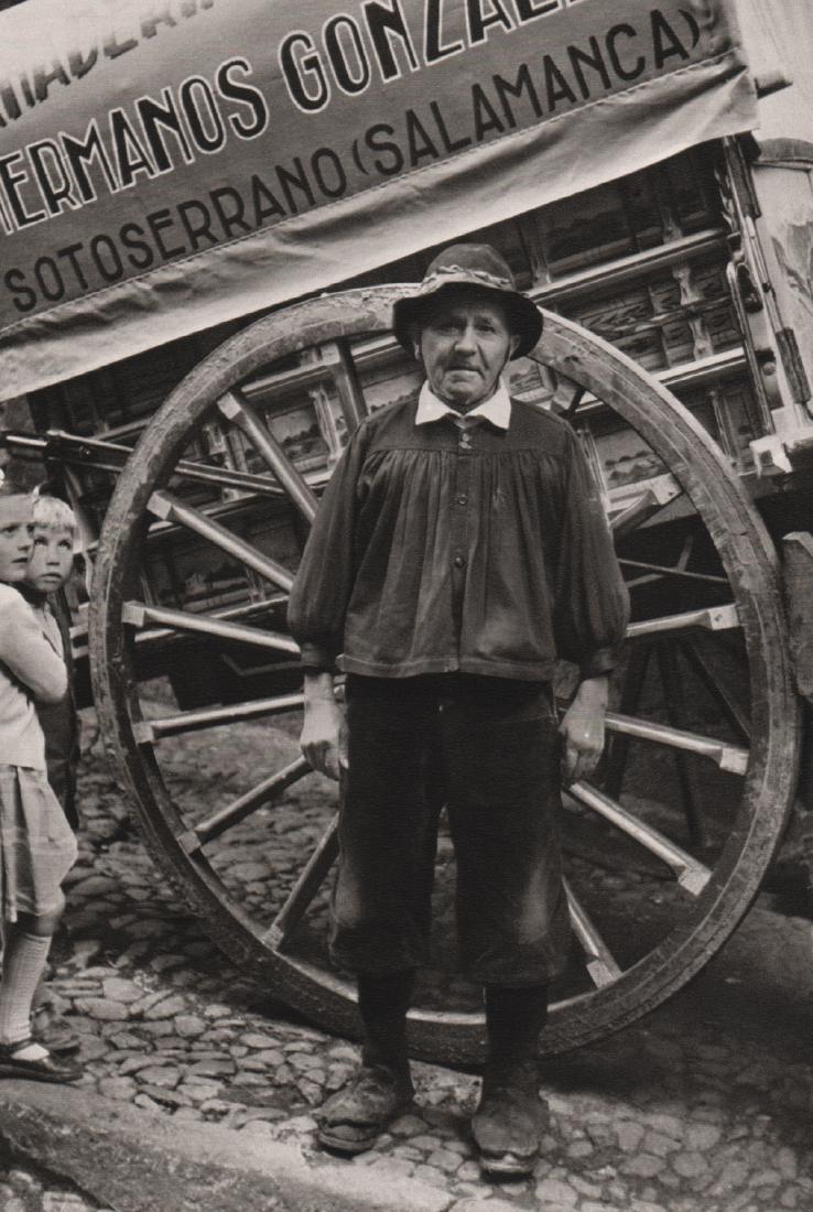 EDOUARD BOUBAT - Outside Salamanque: Artist: EDOUARD BOUBAT Print Title: Outside Salamanque, Spain 1956 Medium: Sheet-Fed Gravure Printing Date: 1988 Printed in Spain Image Size: 6.25 x 9.5 inches Edouard Boubat (1923-1999) was a French