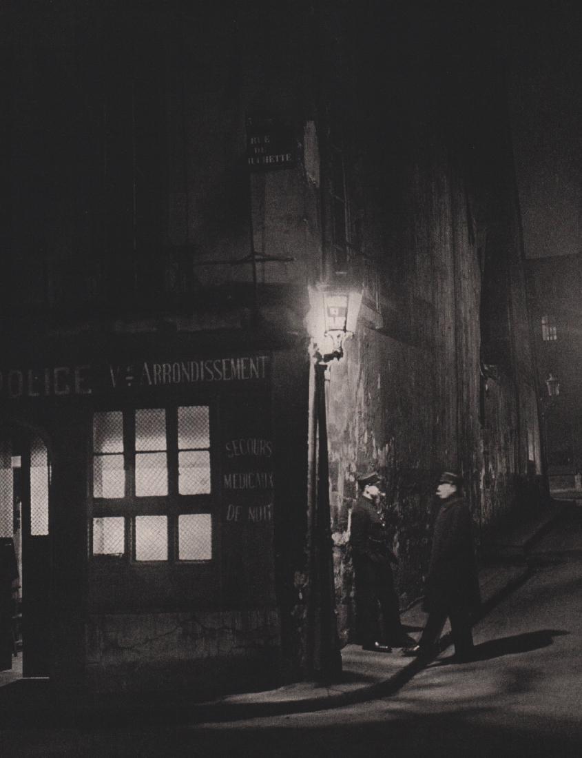BRASSAI - Paris Police Station: Artist: BRASSAI Print Title: Paris Police Station Medium: Sheet-fed Gravure Printing Date: 1987 Printed in France Image size approx. 7 X 9.5 inches Brassai was a Hungarian–French photographer, sculp