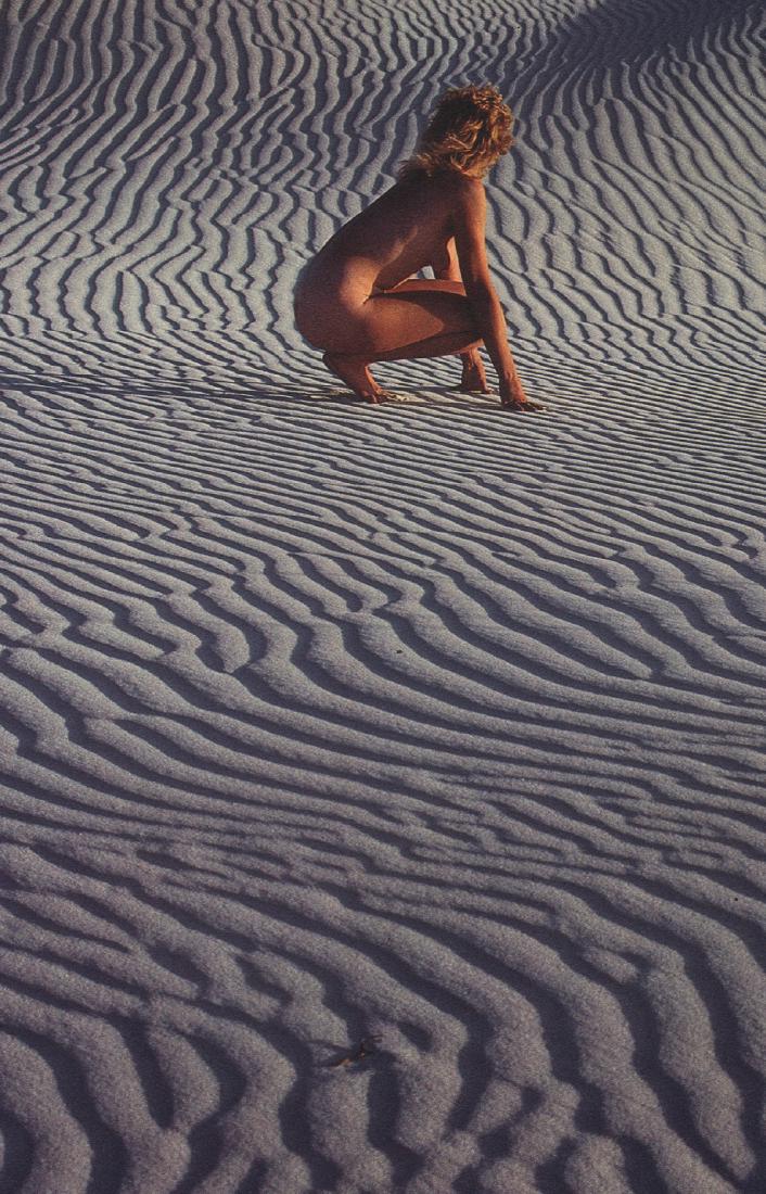 LUCIEN CLERGUE - White Sands, Alamogordo: Artist: LUCIEN CLERGUE Print Title: White Sands, Alamogordo, 1983 Medium: Color Photo-lithograph Printing Date: 1985 Printed in France Image Size: 7.25 X 11 inches Lucien Clergue August 14, 1934 – N