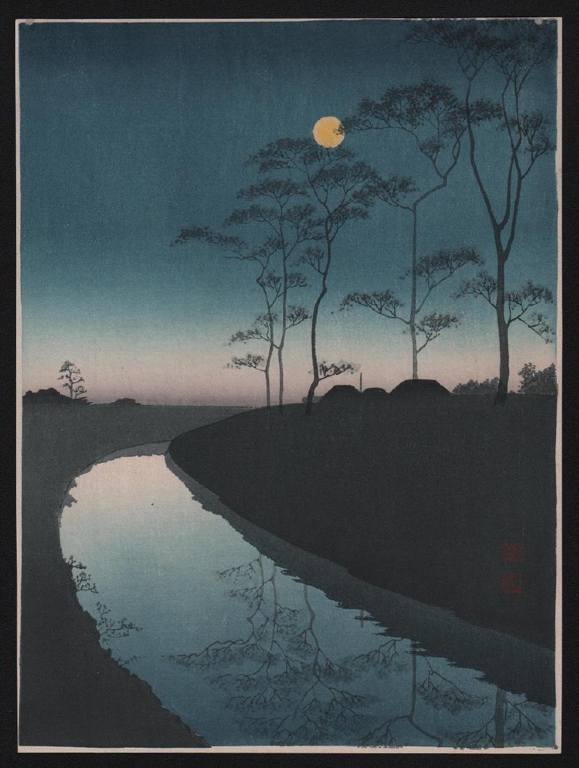 Koho Shoda Woodblock a River Runs Through It (1 of 1)
