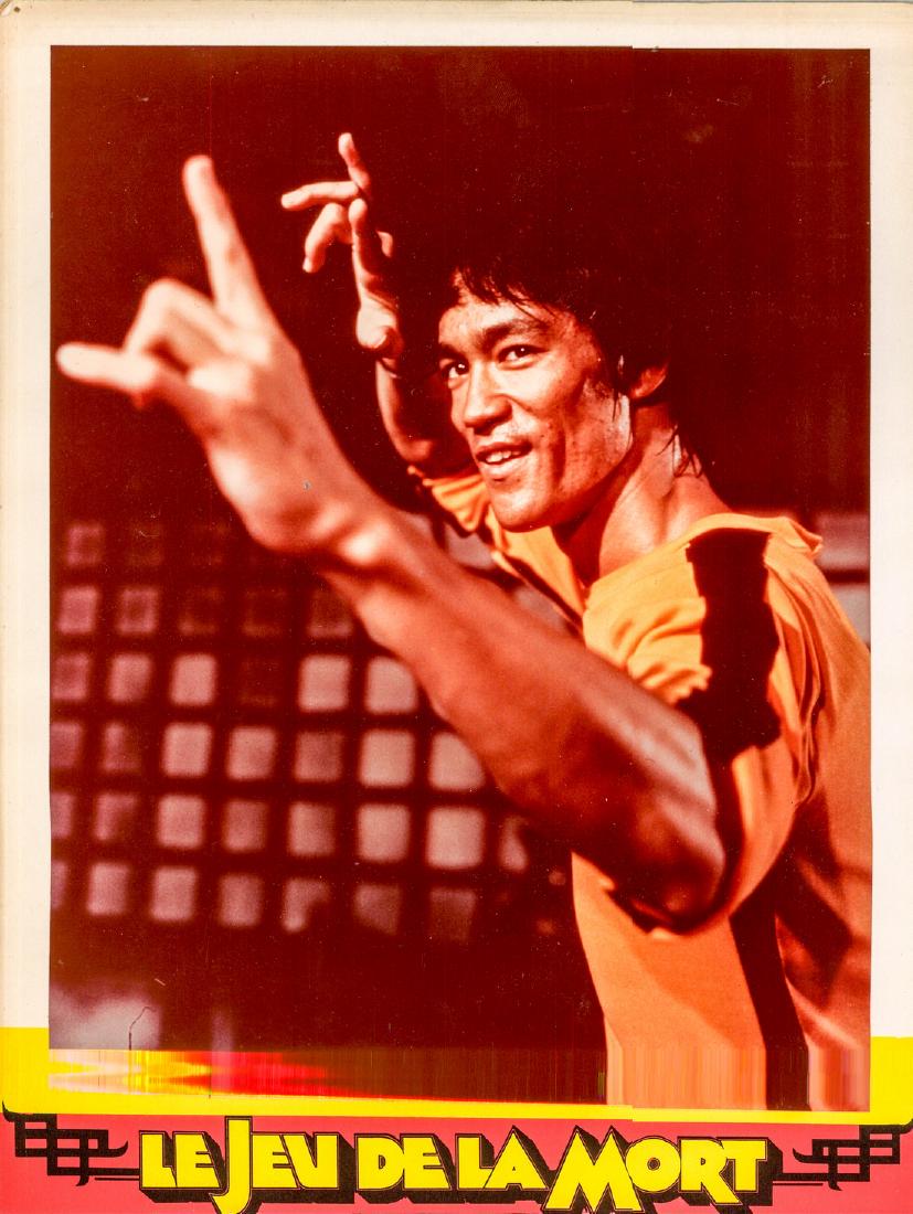 !978 Bruce Lee French Lobby Card Game of Death Style C (1 of 1)