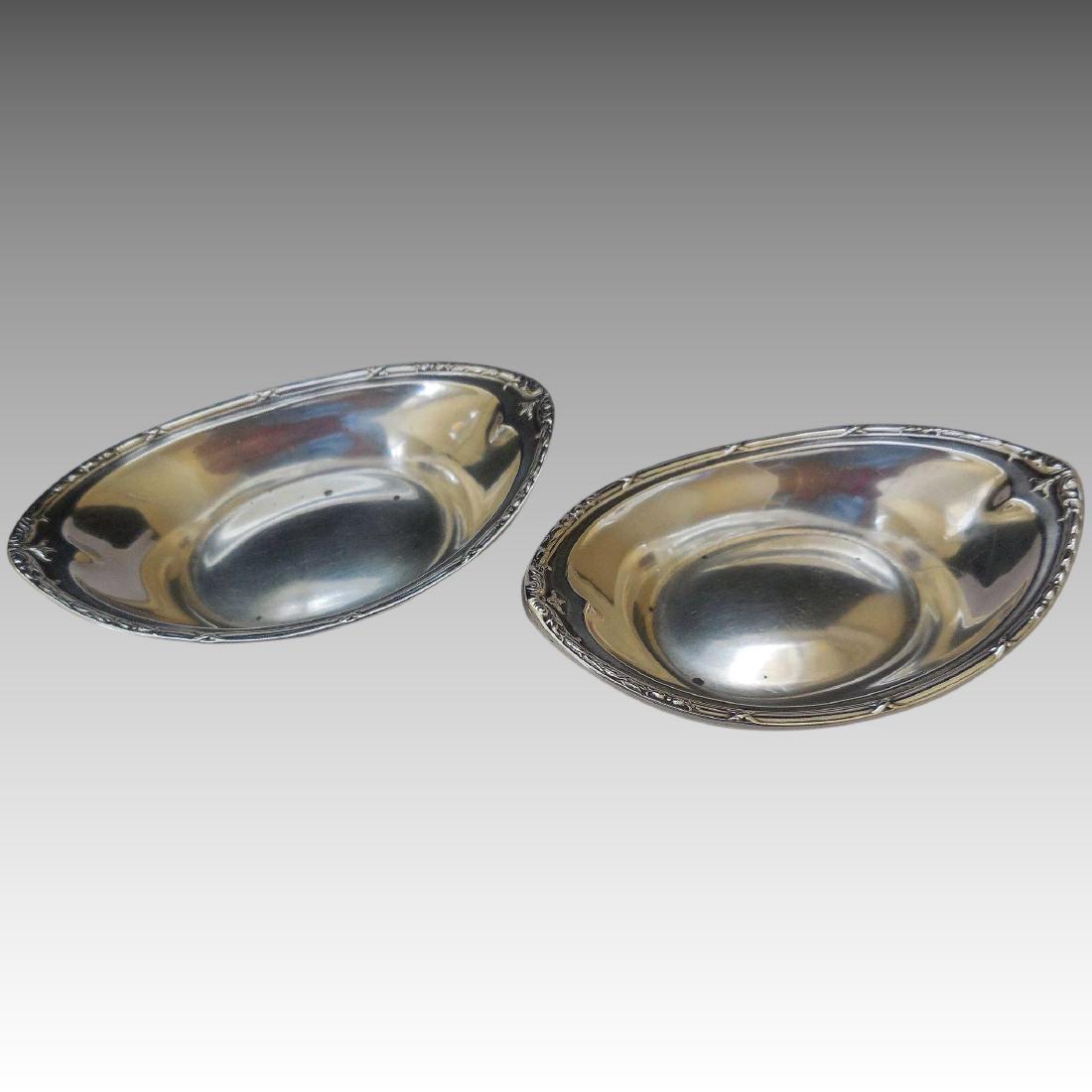 Pair of Dominick & Haff Sterling Silver Nut Dishes (1 of 6)