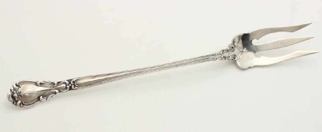 Rare Gorham Chantilly Sterling Silver Oyster Fork, 1895 (1 of 4)