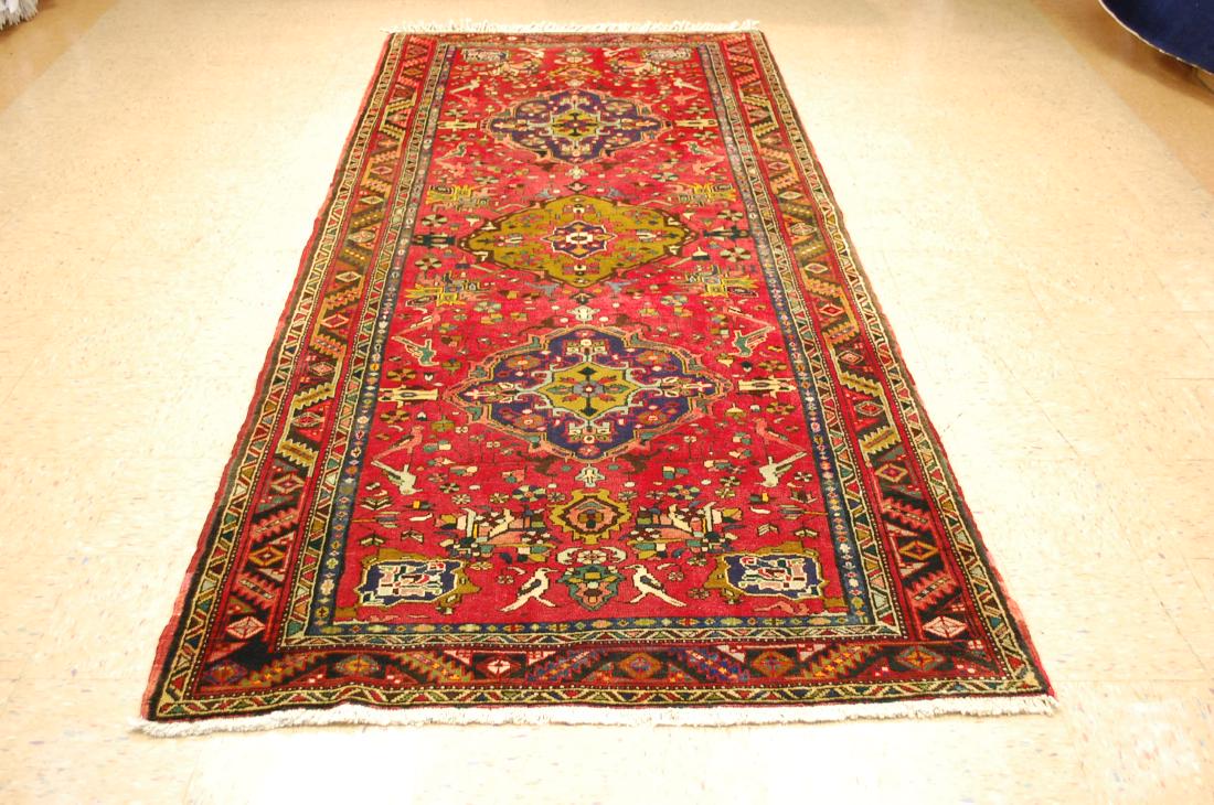 Persian Heriz Serapi Rug 4.3x11.2 (1 of 10)
