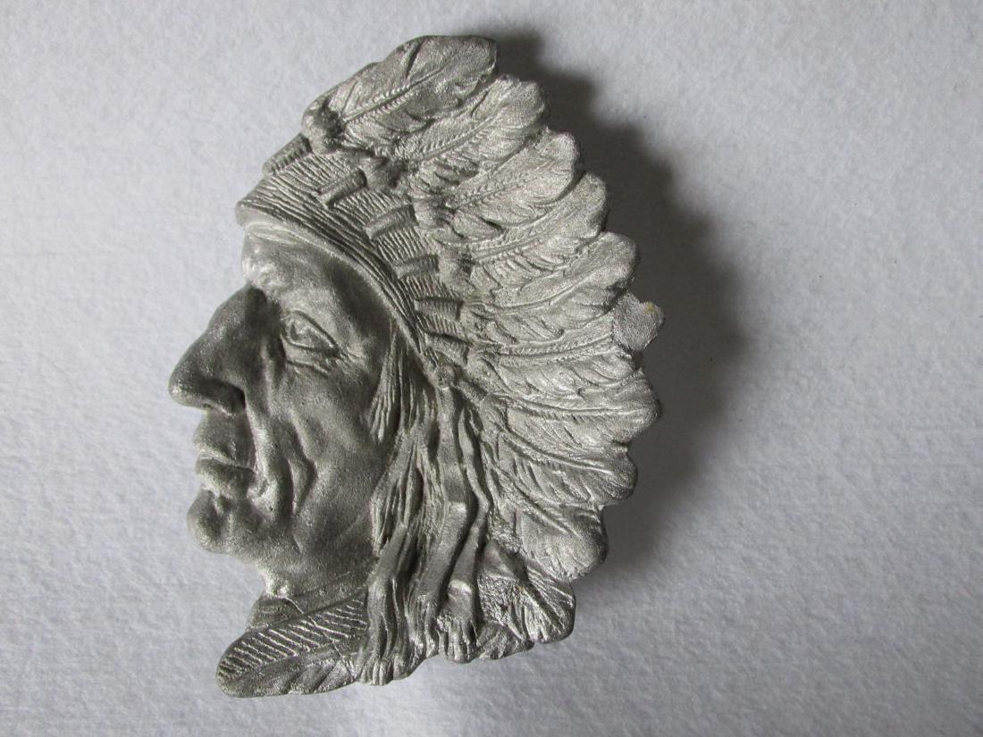 Native American Indian Chief Tray (1 of 2)