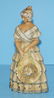 Lady Holding Hat Cast Iron Doorstop - 2