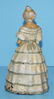 Lady Holding Hat Cast Iron Doorstop - 3