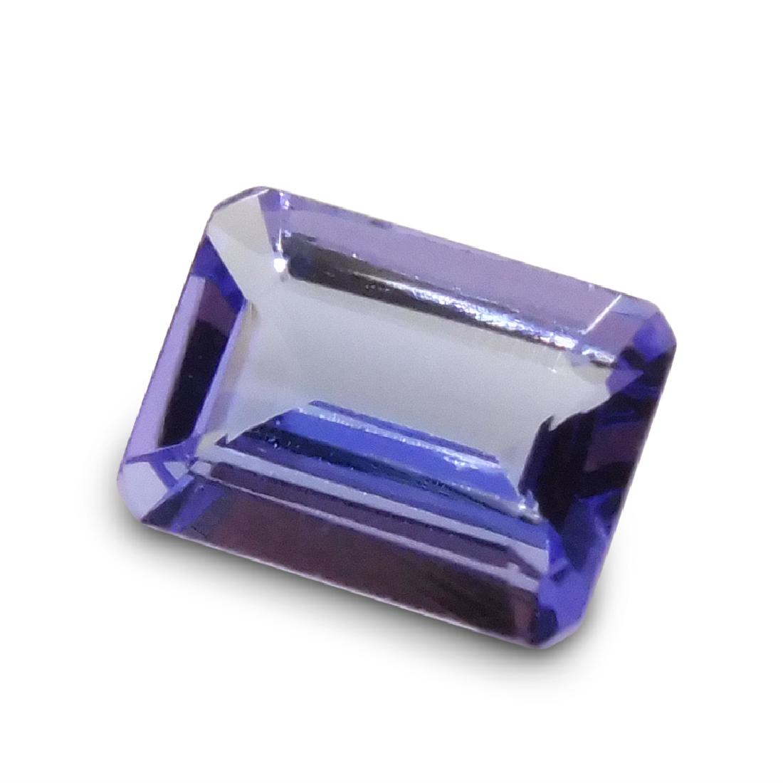 1.48 Carat Loose Rectangle IGI Certified Tanzanite (1 of 8)