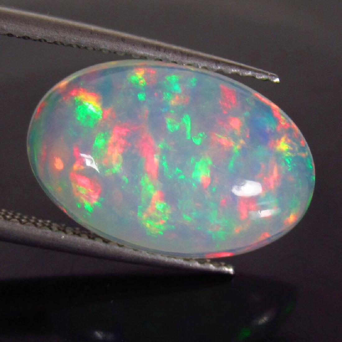 4.95 Ctw Natural Ethiopian Loose Oval Cabochon Opal (1 of 4)