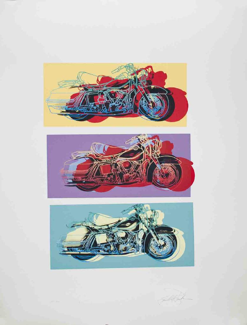 3 Assorted Friedbert Renbaum Harley Davidson Serigraphs (1 of 3)