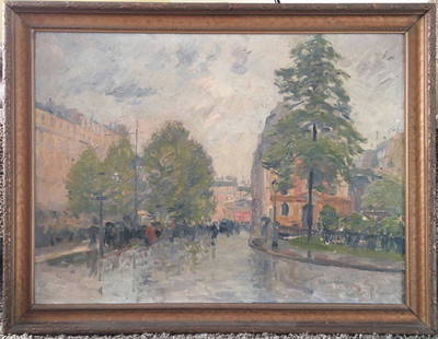 Élie Anatole Pavil Painting: Painting Élie Anatole Pavil Oil on canvas 24" X 32" 1920's Please note that this lot has a confidential reserve. When you leave a bid in advance of the auction, submit your maximum. The bidder who ha