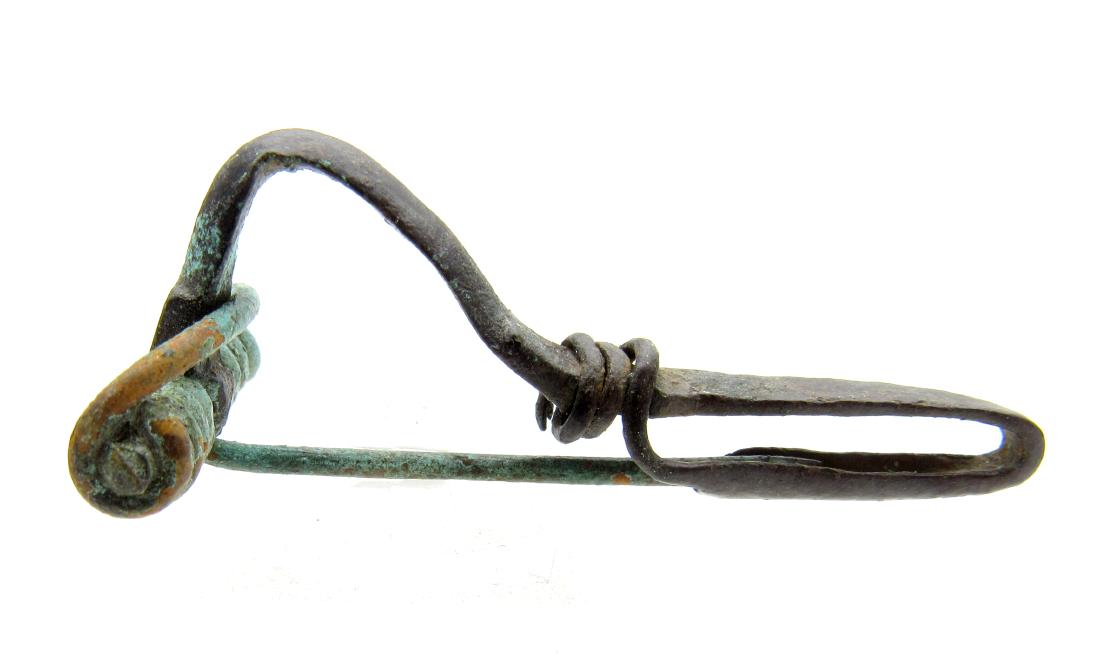 Ancient Roman Bronze Bow Brooch (1 of 3)