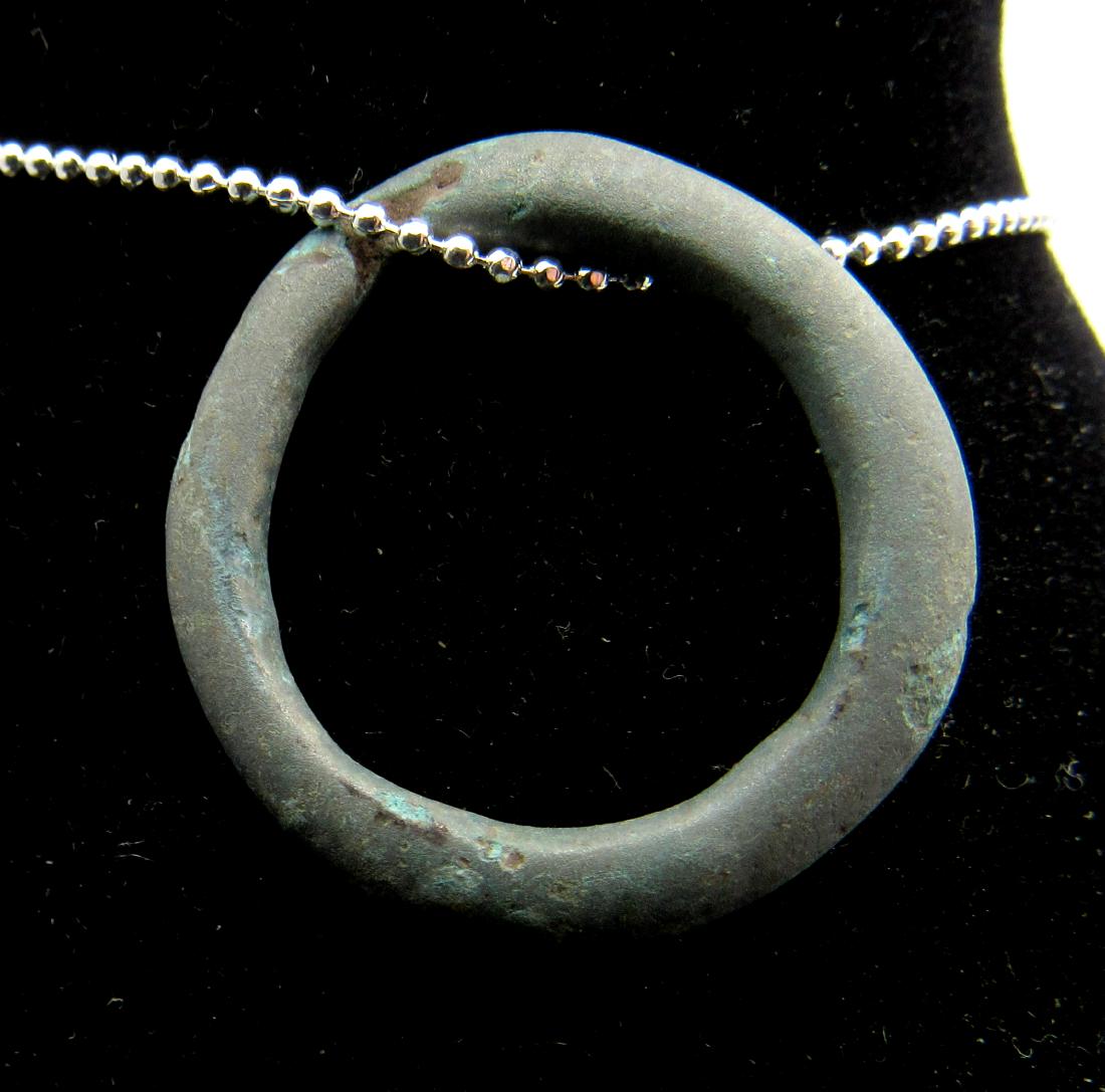 Ancient Bronze Age Sun Amulet (1 of 2)