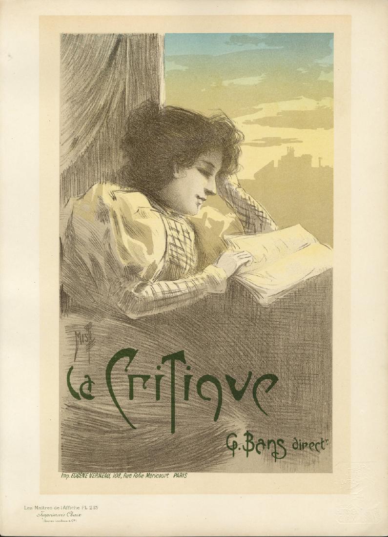 Original Misti Lithograph Maitres de L'Affiche 215 (1 of 1)