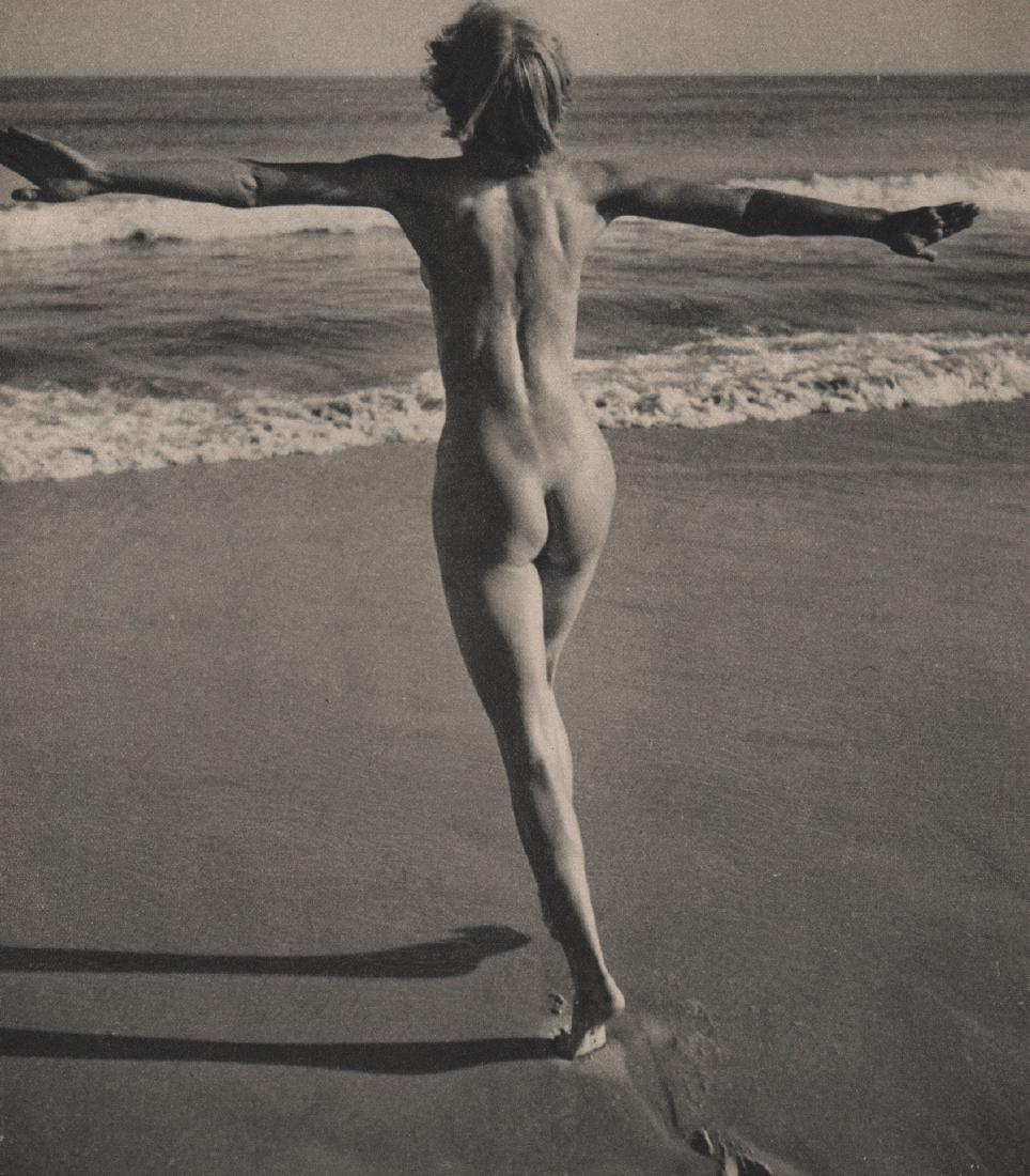 HERBERT MATTER - Nude: Artist: HERBERT MATTER Print Title: Nude Medium: Sheet-fed Gravure Printing Date: 1937 Printed in the USA Image size approx. 7 x 8 inches Herbert Matter (1907-1984) was a Swiss-born American photograp