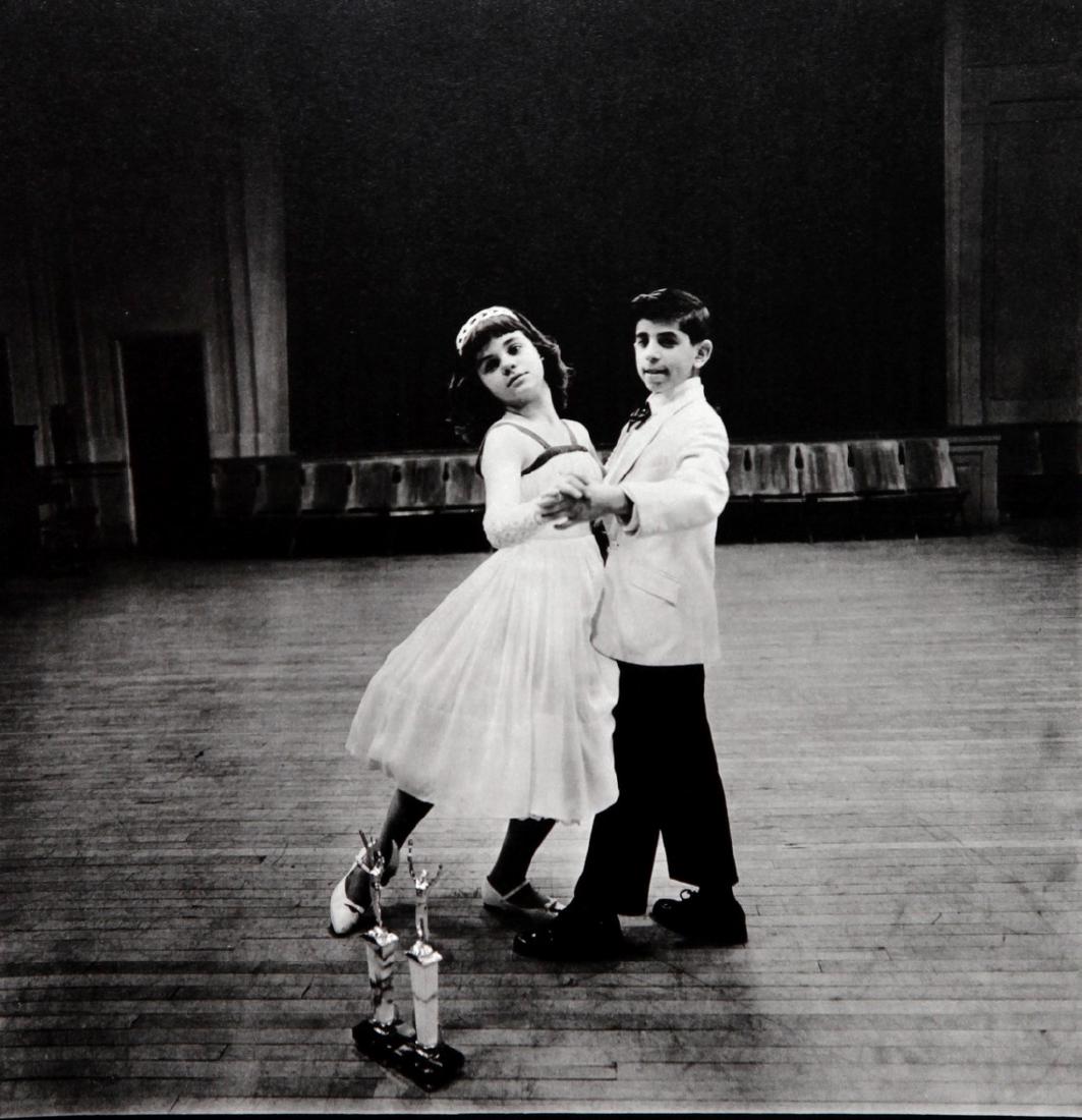 DIANE ARBUS - The Junior Ballroom New York 1962: Artist: Diane Arbus Title: The Junior Ballroom New York 1962 Date Printed: 1979 Medium: HelioGravure Printer: Electa Italy Printer Location: Milan 25 x25 cm - 10x 10 inch, Mount Size: 30x40 cm - 15.7x