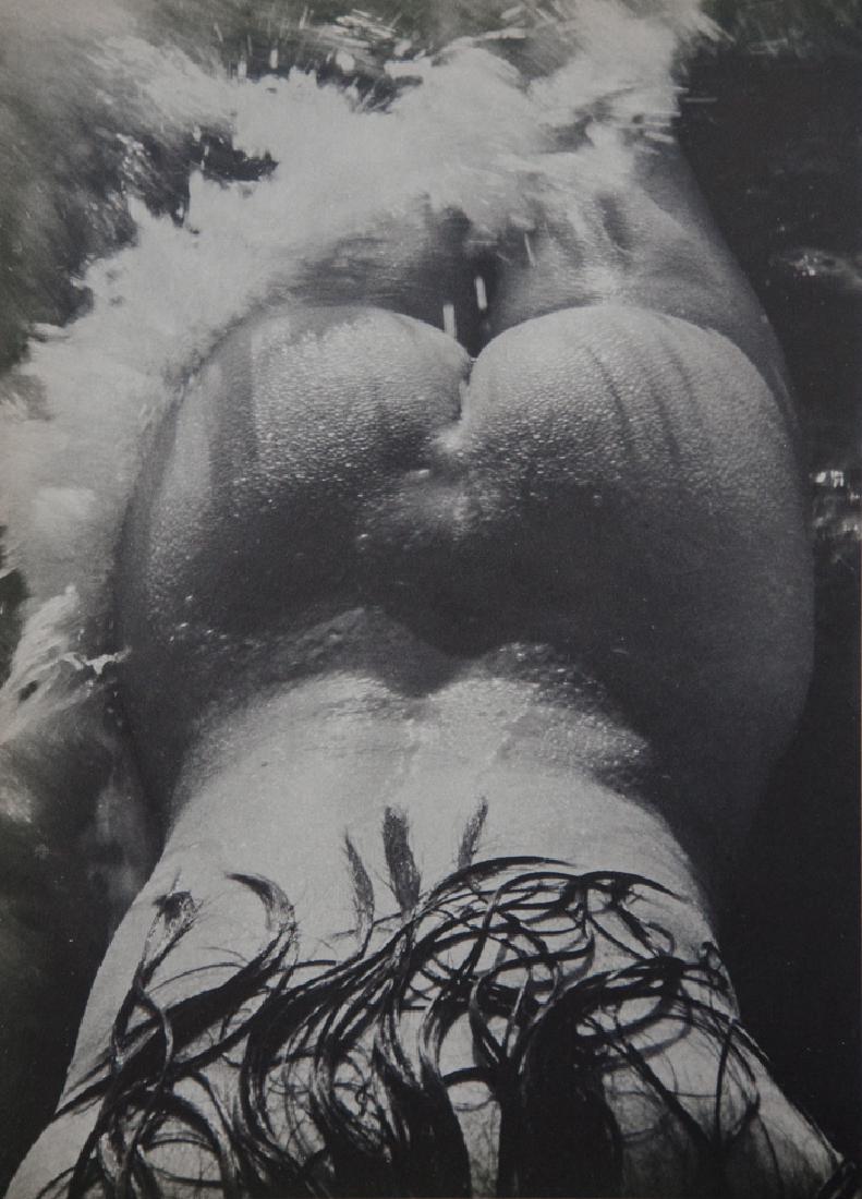 LUCIEN CLERGUE - Nu de la Mer: Artist: Lucien Clergue Title: Nu de la Mer Medium: 1964 Sheet Fed Gravure, USA Dimensions: 8x11" Heat Mounted on 12x16" archival conservation board Lucien Clergue (August 14, 1934 – November 15, 201
