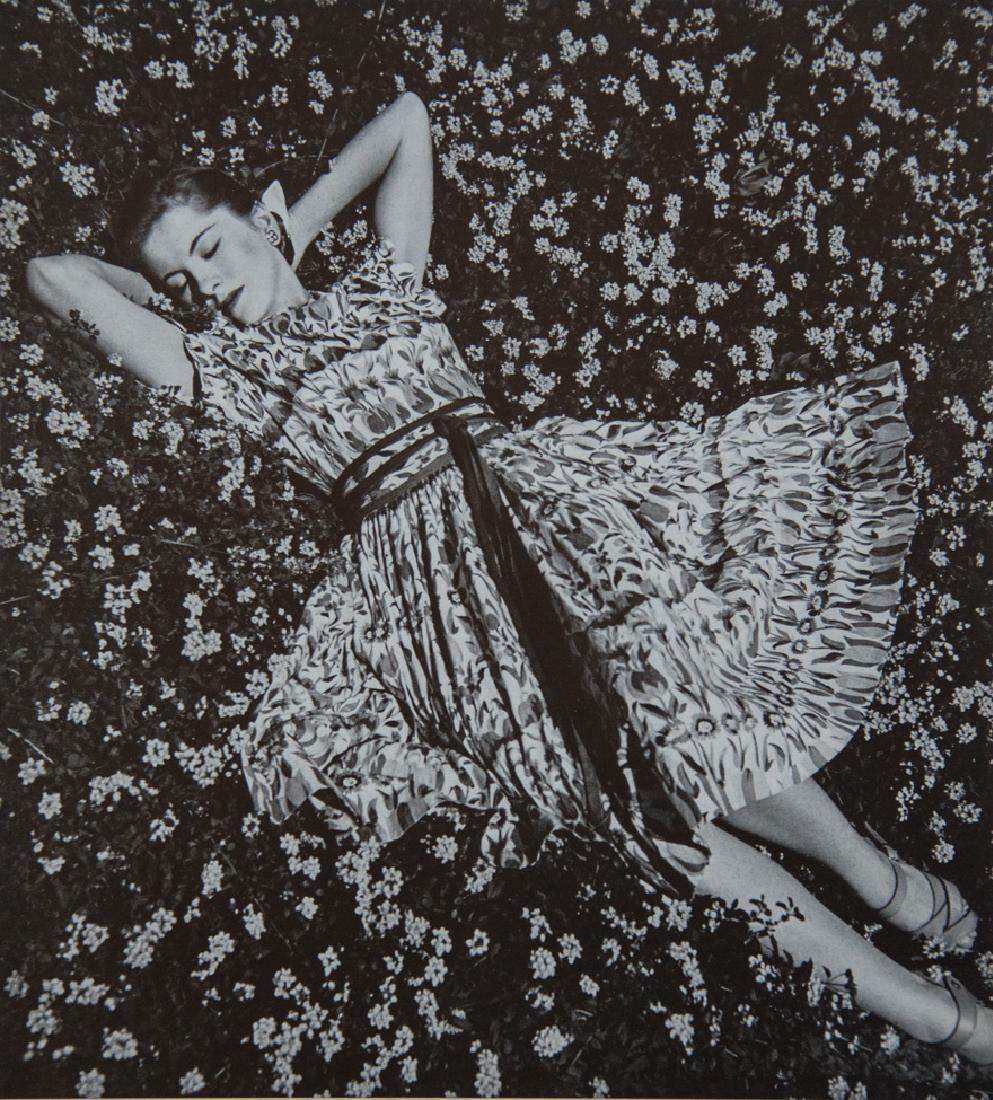 LOUISE DAHL-WOLFE - Joan Fontaine: Artist: Louise Dahl-Wolfe Title: Joan Fontaine Medium: 1939 Sheet Fed Gravure, USA Dimensions: 8.25x9" Heat Mounted on 12x16" archival conservation board Louise Dahl-Wolfe (1895-1989) was an American