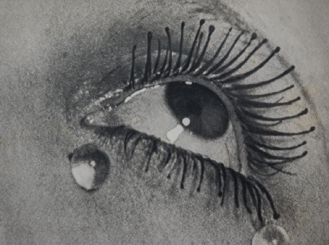 MAN RAY - Larmes de Verre (Glass Tears): Artist: Man Ray Title: Larmes de Verre (Glass Tears) Medium: 1934 Sheet Fed Gravure, France Dimensions: 8x6" Heat Mounted on 11x14" archival conservation board Man Ray, original name Emmanuel Radnitzk