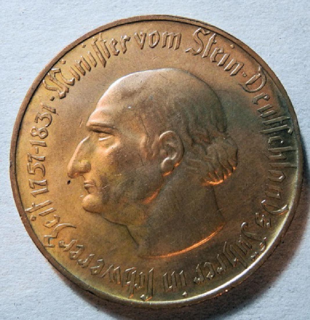 German 5 millionen Mark notgeld Coin - Westphalia (1 of 2)