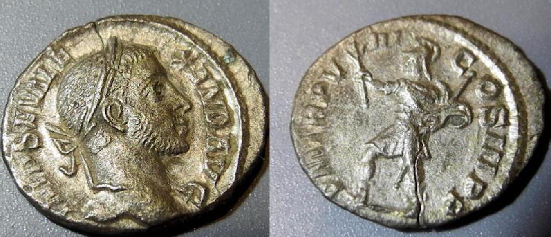 Roman silver denarius - Severus Alexander, 222-235 AD (1 of 1)