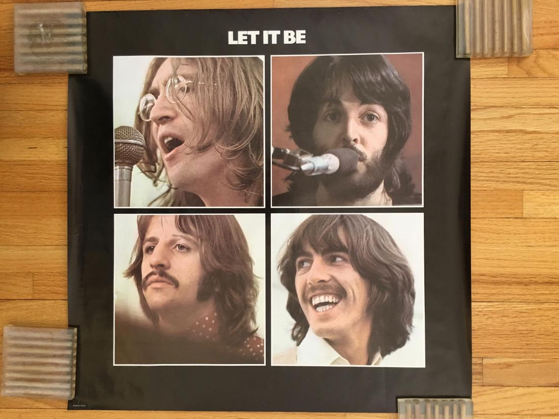 BEATLES LET IT BE RECORD STORE PROMO (1 of 1)