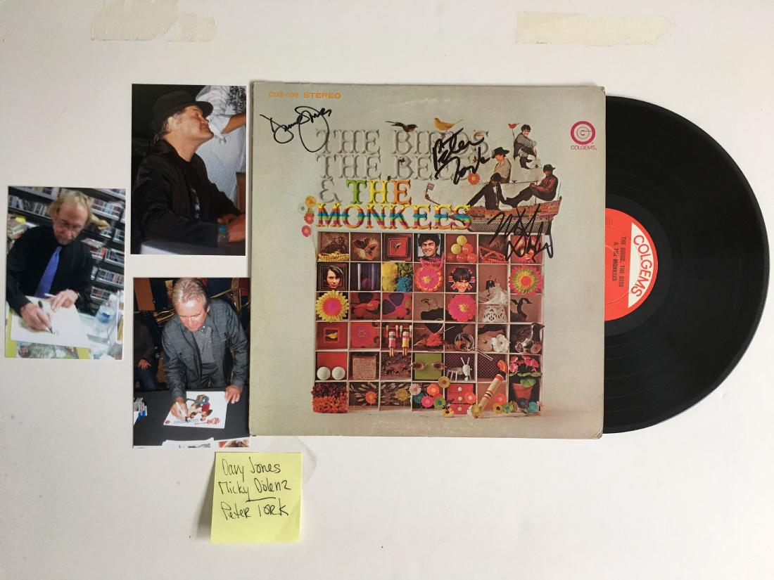 THE MONKEES MULTIPLE SIGNED ALBUM (1 of 1)