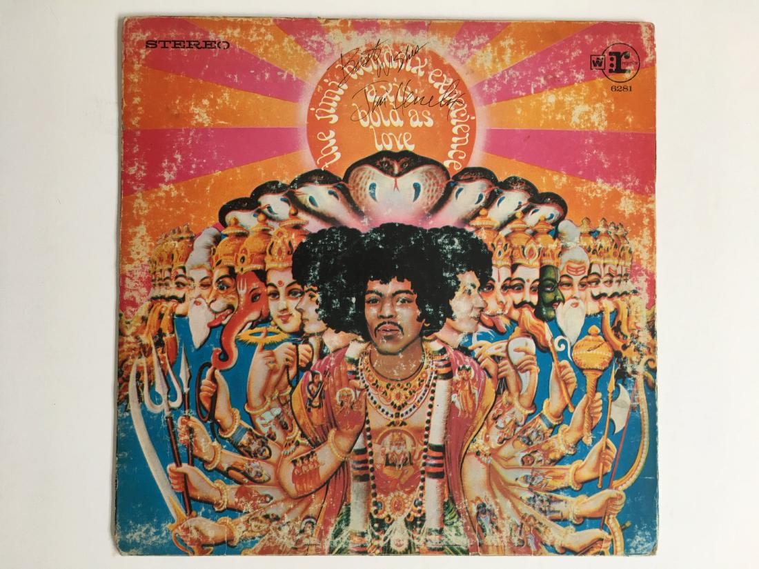 JIMI HENDRIX SIGNED ALBUM (1 of 1)