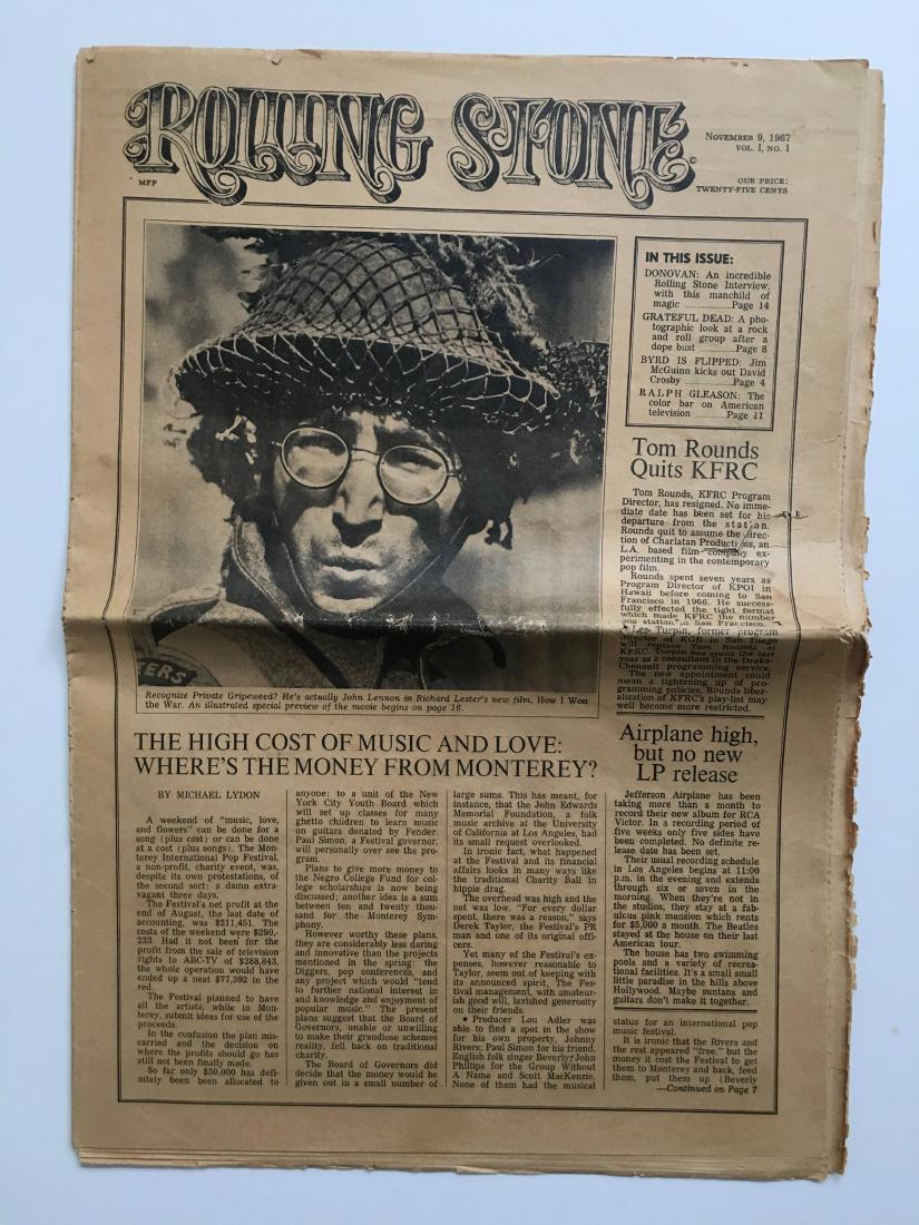 ROLLING STONE MAGAZINE #1 (1 of 1)