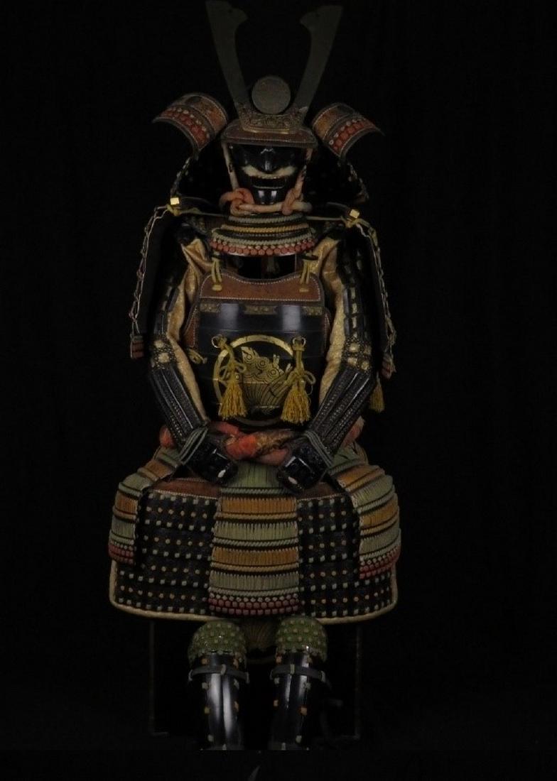 Antique Japanese Samurai Armor yoroi, 1890 (1 of 6)
