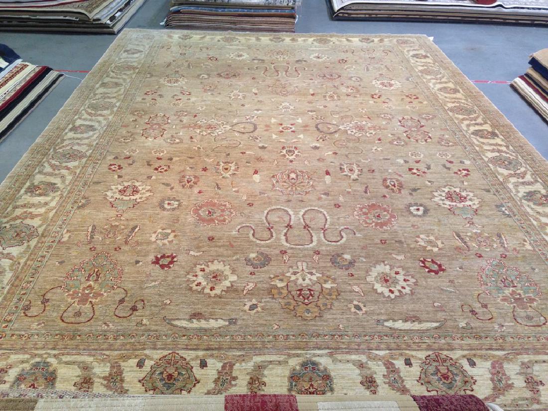 Hand Knotted Wool Super Pak Zighler Rug 12.6x17.9 (1 of 7)