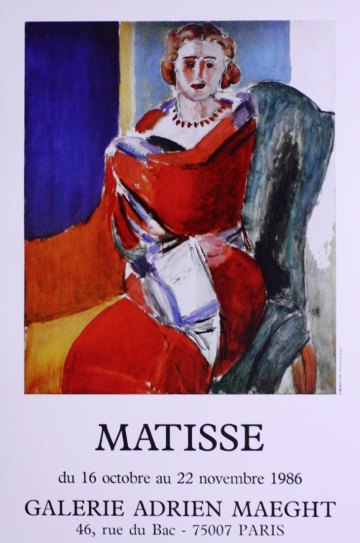 Henri Matisse Poster Galerie Adrien Maeght (1 of 3)