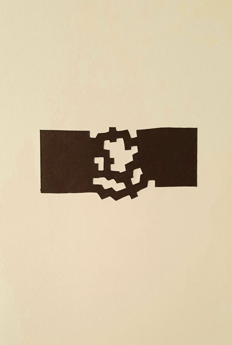 Eduardo Chillida Untitled 1980 Lithograph (1 of 5)
