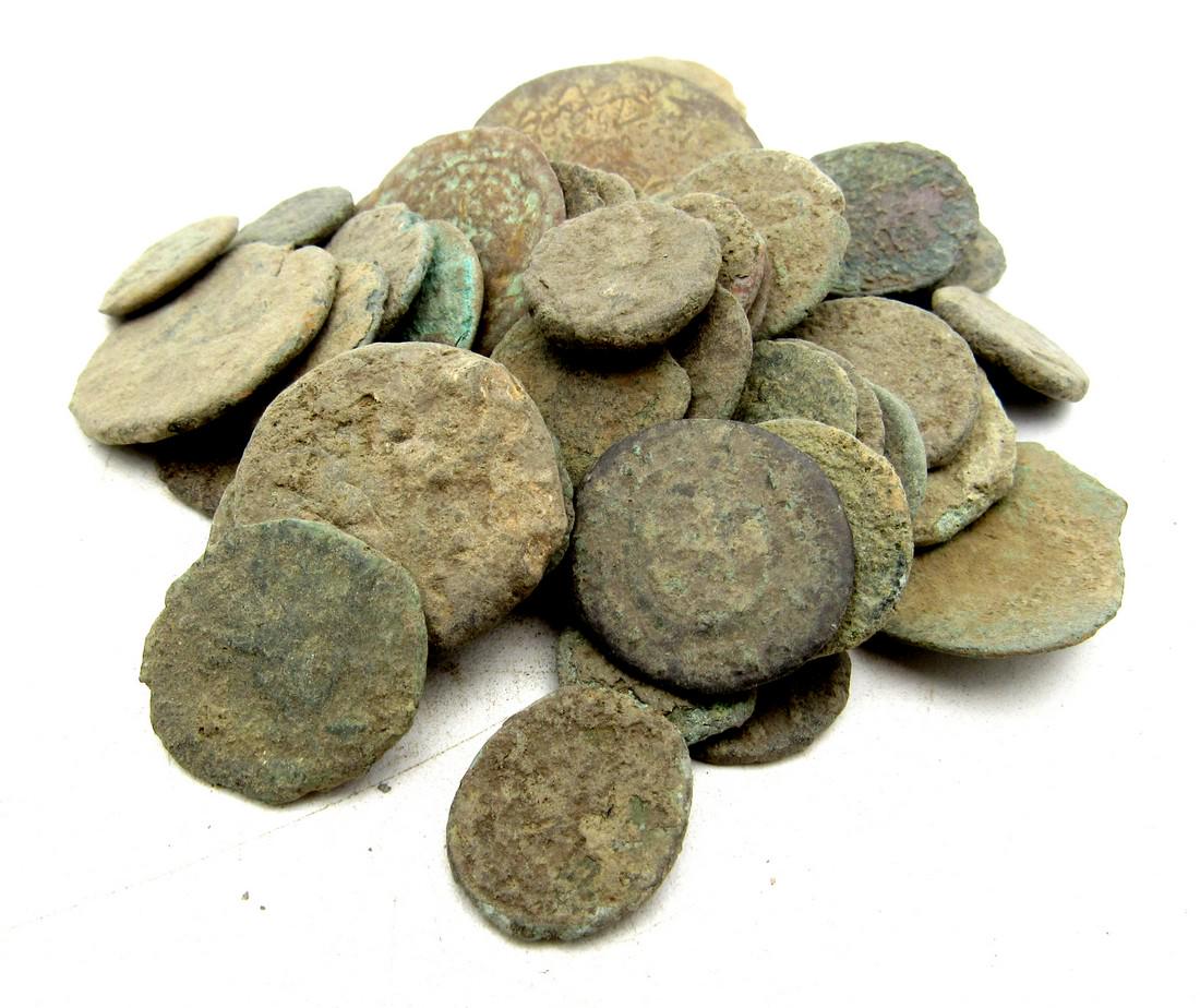 Lot of 50 Premium Quality Roman Coins for Cleaning (1 of 2)