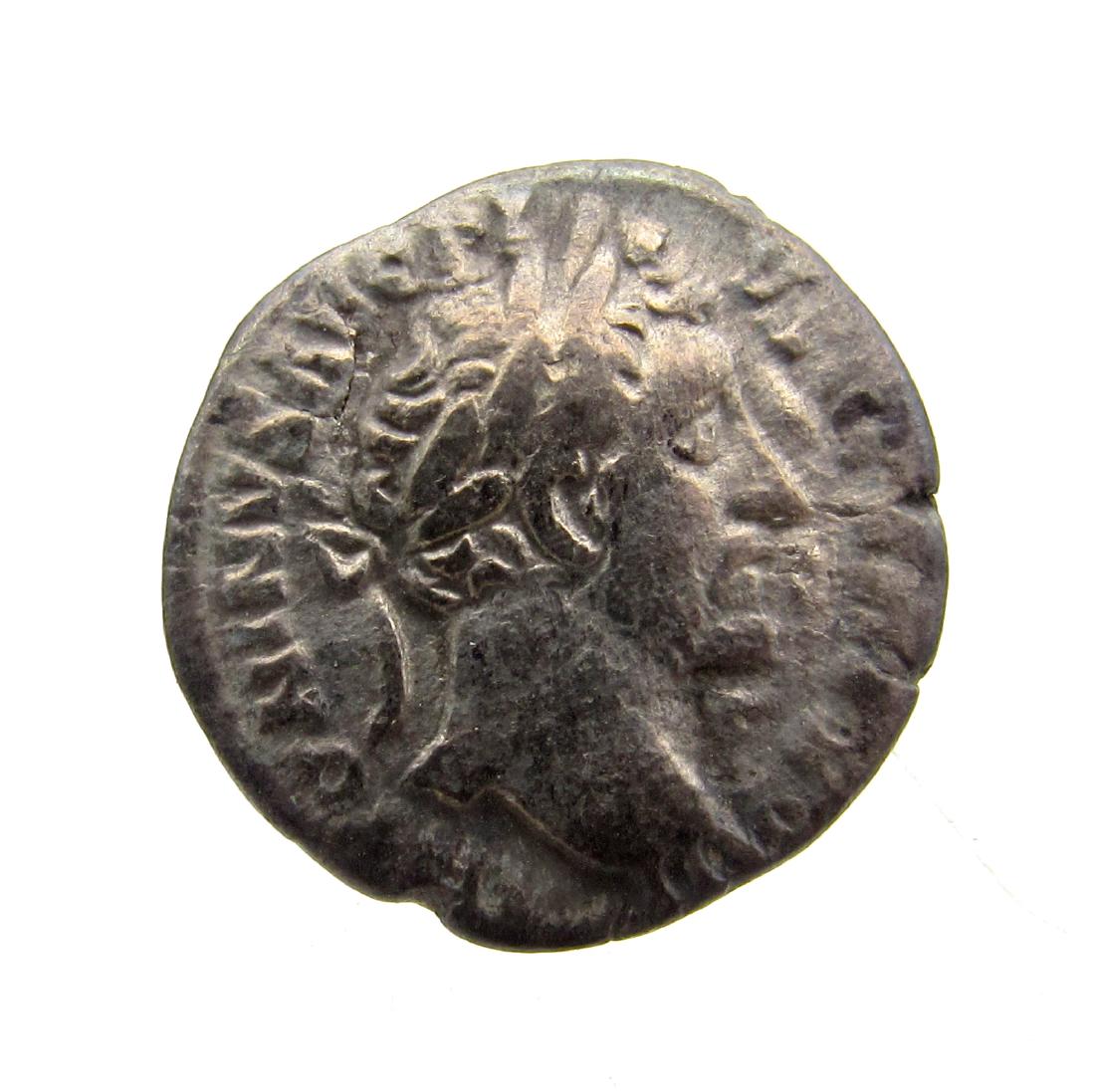 Superb Roman AR Denarius of Antoninus Pius (1 of 2)