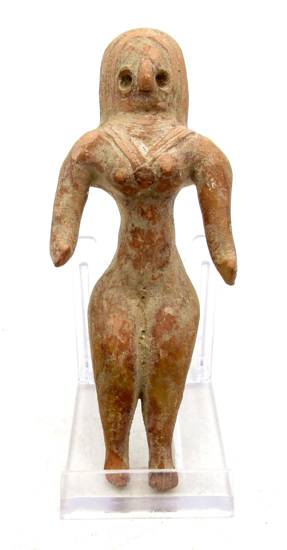 Ancient Indus Valley Terracotta Female Fertility Idol (1 of 4)