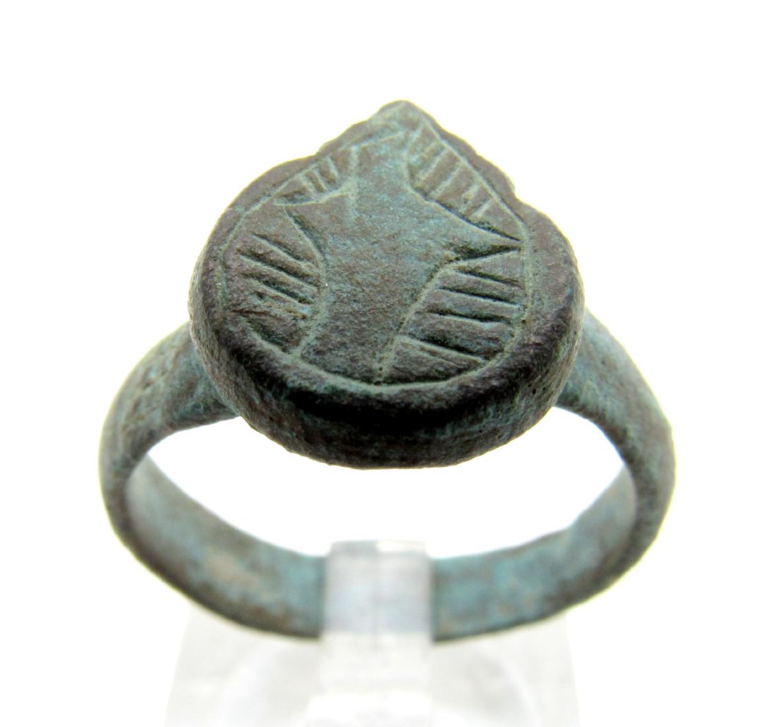 Medieval Crusaders Bronze Star of Bethlehem Ring (1 of 3)