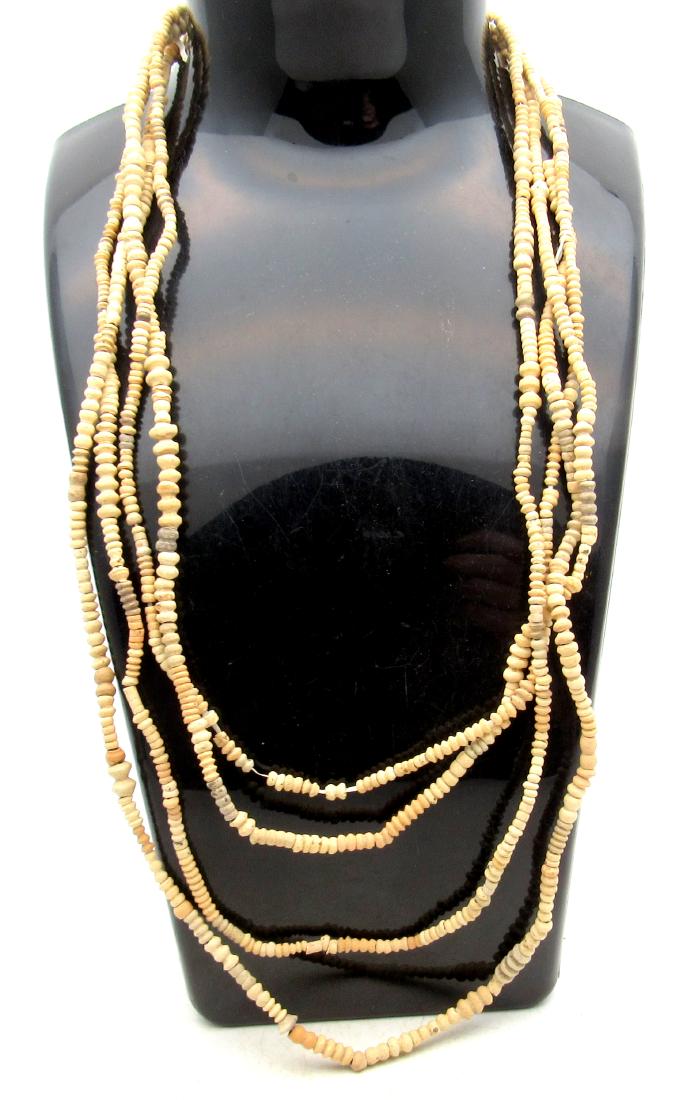 Ancient Indus Valley Ceramic Beaded Necklace 100+ Beads (1 of 3)