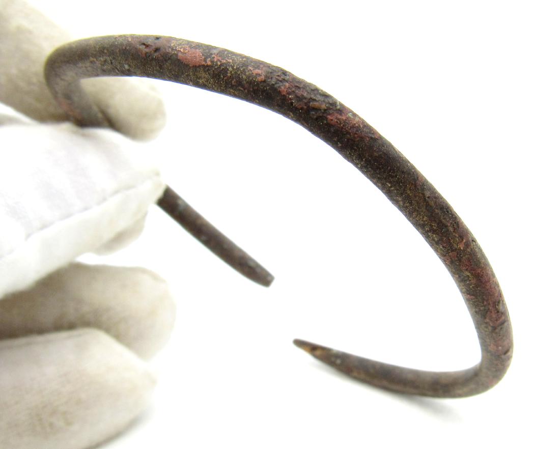 Medieval Viking Era Bronze Bracelet (1 of 3)