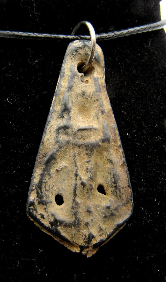 Medieval Viking Era Bronze Dragon Fafnir's Foot Pendant (1 of 2)