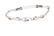 Made in Italy Gentleman Black key Silver Bracelet - 4