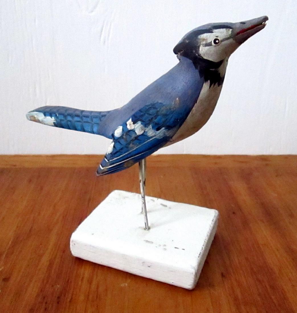 Early Carved Blue Jay (1 of 10)