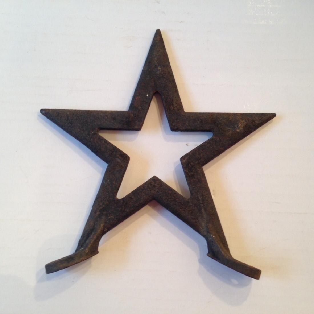 Cast Iron Roof Star 19th Century (1 of 3)
