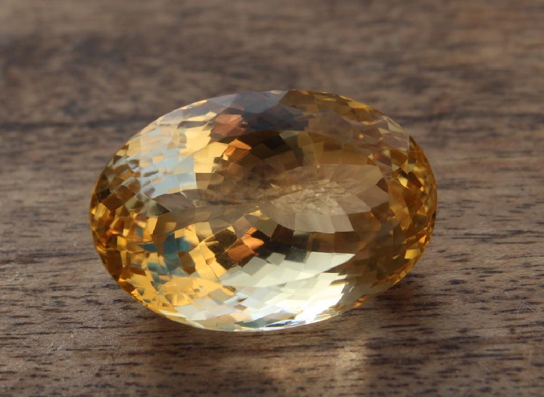 NR 27.90 Carat Loose Citrine Gemstone (1 of 5)
