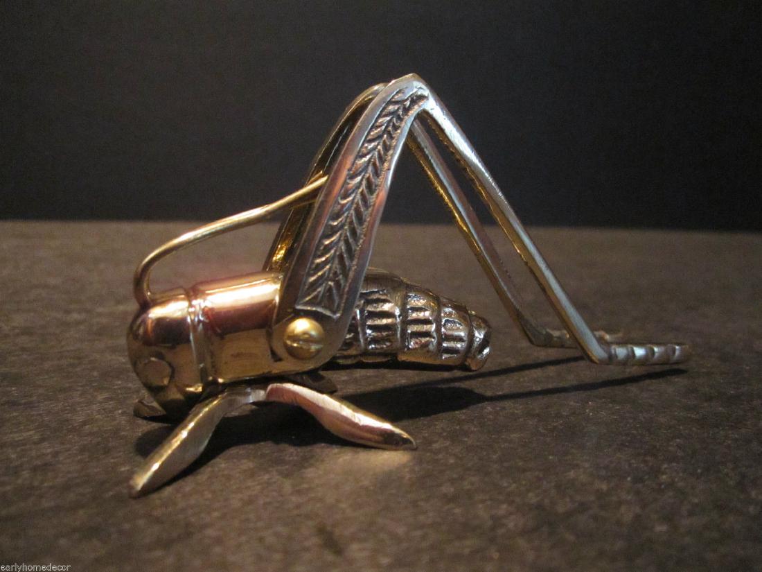 Solid Brass Fireplace Hearth Cricket (1 of 3)
