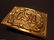Civil War Confederate CSA Belt Buckle Plate SOLID Brass - 6