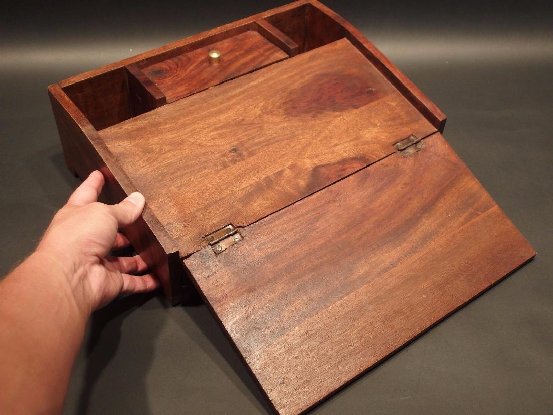 Folding Document Writing Slope Lap Desk Campaign Box (1 of 11)