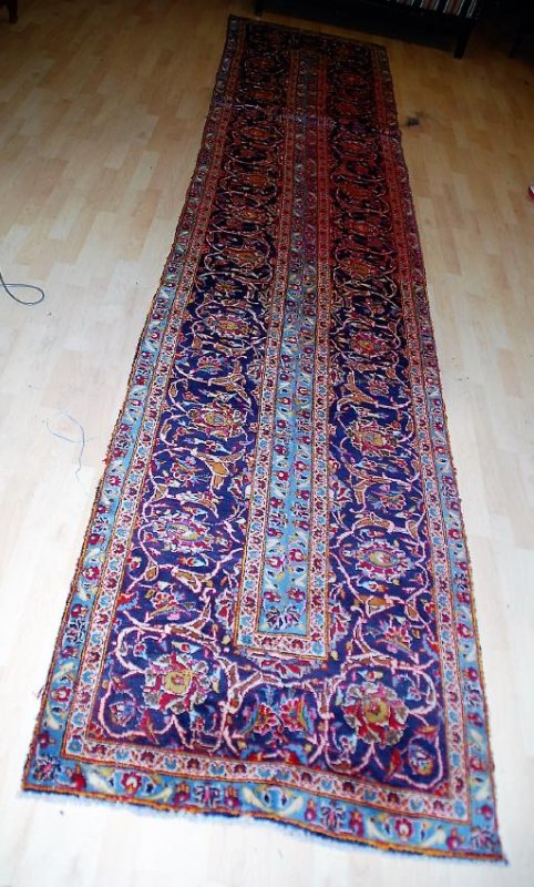 Vintage Persian Runner Rug 14x3 (1 of 4)