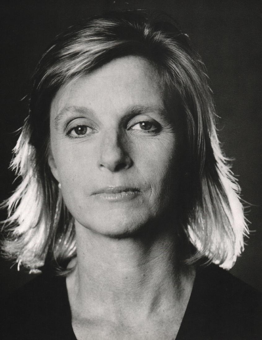 DAVID BAILEY - Linda McCartney: Artist: DAVID BAILEY Print Title: Linda McCartney Medium: Sheet-Fed Gravure Printing Date: 1983 Printed in Japan Image Size: 8.25 x 10.5 inches David Royston Bailey (b. 1938) is an English fashion and